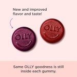 OLLY Men's Multivitamin Gummies - Blackberry Flavor