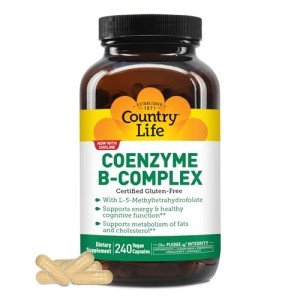 Country Life Coenzyme B Complex for Energy & Focus