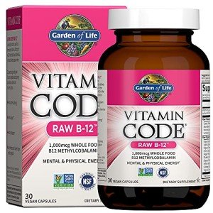 Garden of Life B12 Raw Vitamin Capsules - 30ct