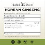 Organic Korean Ginseng Powder - Energy & Performance