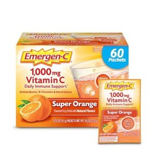 Emergen-C Super Orange Vitamin C Powder 60 Count