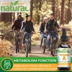 Natural Vitamin A Drops with Coconut Oil - 1 oz