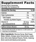 OLLY Happy Gummy Worms Mood Support, 60 Count