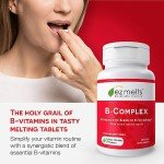 EZ Melts Sugar-Free Vitamin B-Complex Tablets
