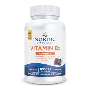 Wild Berry Vitamin D3 Gummies - 120 Count