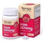 Renzo's Iron Supplements for Kids - 90 Chewable Tabs