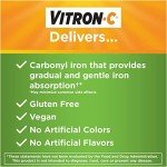 Vitron-C High Potency Iron Supplement - 60 Tablets