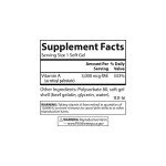 Carlson Vitamin A, 10000 IU, 100 Softgels