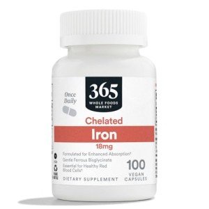 Iron Supplement 18mg, 100 Capsules - 365 Value