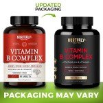 NURTURLY Super B Complex Vitamins for Energy 90 Tablets