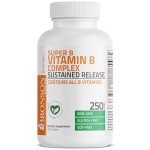 Bronson Super B Vitamin B Complex, 250 Tablets