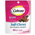 Caltrate Soft Chews Calcium & Vitamin D - 60 Count