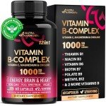 Vitamin B Complex Supplement for Energy and Support