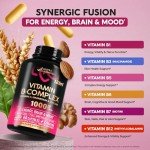 Vitamin B Complex Supplement for Energy and Support