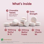 Jarrow Formulas Extra Strength Methyl B-12 & Folate