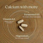 Organic Calcium Supplement for Bone Health – 180 Tablets