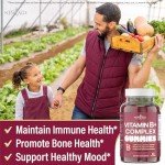 Vitamin B Complex Gummies with Biotin & Folic Acid