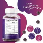 Belive Iron Gummies for Energy and Blood Support