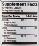 Calcium Complex Capsules by Amazon Elements, 195 Count