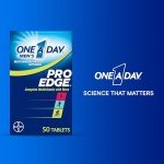 One A Day Men's Pro Edge Multivitamin Tablets 50 Count