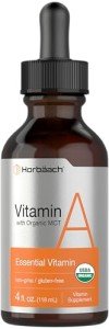 Horbäach Vitamin A Liquid with Coconut Oil, 4 fl oz