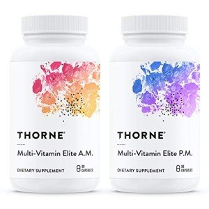 THORNE Multi-Vitamin Elite - Daily Energy & Sleep Support