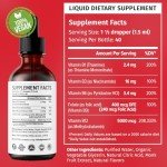 Vitamin B12 Liquid Drops - 2 Pack, 5000 mcg