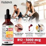 Vitamin B12 Liquid Drops - 2 Pack, 5000 mcg