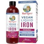 MaryRuth Organics Liquid Iron, Vegan, 450ml