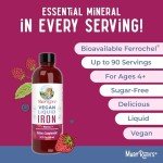 MaryRuth Organics Liquid Iron, Vegan, 450ml