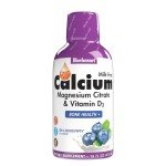 Bluebonnet Liquid Calcium & Magnesium, Blueberry Flavor