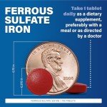 FeroSul Iron Supplement Tablets 325mg - Value Pack