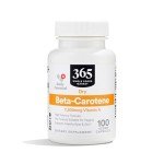 High-Potency Beta-Carotene 7500mcg - 100 Capsules