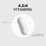 Codeage ADK Vitamins - 6-Month Supply, 180 Ct