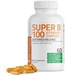 Bronson High-Potency Vitamin B 100 Complex Tablets