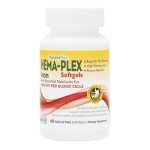 Nature's Plus Hema-Plex Iron with Vitamin C Softgels