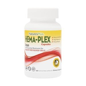 Nature's Plus Hemaplex 60 Tablets for Vitality