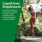 Floradix Iron & Herbs Liquid Supplement for Energy
