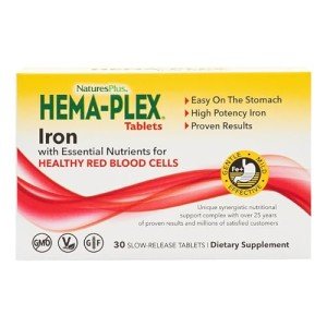 Hema-Plex Iron with Vitamin C - 180 Tablets