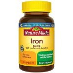 Nature Made Iron 65 mg Tablets for Blood Health