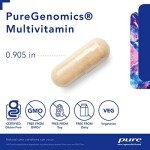 Pure Encapsulations PureGenomics Multivitamin - 60 Capsules