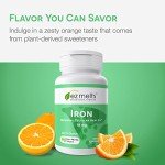 EZ Melts Sugar-Free Iron Supplement, 3-Month Supply