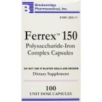 Breckenridge Ferrex 150 Iron Complex Capsules 100ct