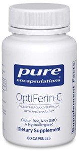OptiFerin-C Iron & Vitamin C Supplement - 60 Caps