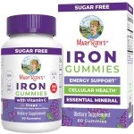 MaryRuth Organics Sugar-Free Iron Gummies for Adults