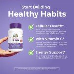 MaryRuth Organics Sugar-Free Iron Gummies for Adults