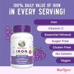 MaryRuth Organics Sugar-Free Iron Gummies for Adults
