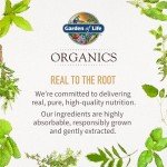 Garden of Life Organics Multivitamin for Women, Womens Multi with Vitamin C, D, Folate, B6, B12, Biotin, Iron, Vegan Whole Food Vitamins for Women, Energy, Skin, Nails, 120 Tablets