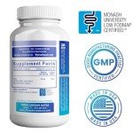Iron Repair Simply Natural Iron Supplement, Best Absorption & Gentle on Stomach, Monash Low FODMAP, Raise Hemoglobin & Ferritin Iron Pills for Women, Men, Teens, & Pregnancy 90 Bovine Gelatin Capsules