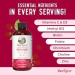 MaryRuth Organics Multivitamin for Women Men & Kids | Vegan, Sugar Free | Womens Multivitamin & Multimineral | Beauty & Energy Women's Multivitamin| Non-GMO | 15.22 Fl Oz